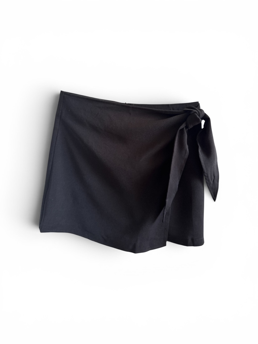 Promesa Black Skort with Side Tie